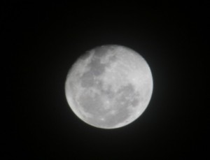 Photo of the Moon (100% crop)